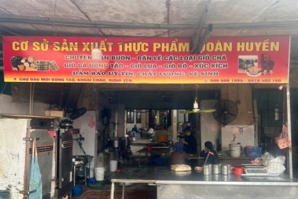 Khoi to chu co so san xuat gio cha su dung han the hinh anh