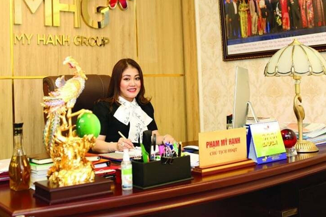 Tap doan My Hanh,  Dung sam Ngoc Linh,  Pham My Hanh,  GD TD My Hanh,  Chu tich My Hanh,  cong ty Sam Sam,  Doanh nghiep Sam Sam,  Nong san Tra My anh 1
