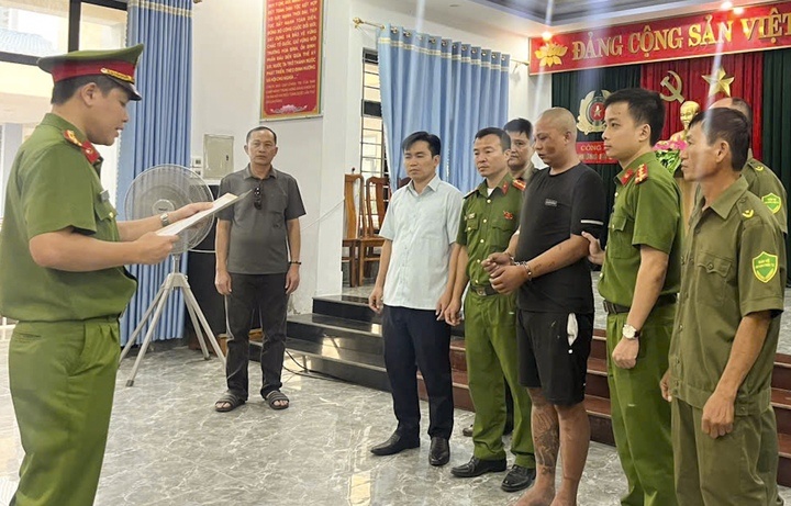 chem trong thuong,  dai uy cong an anh 1