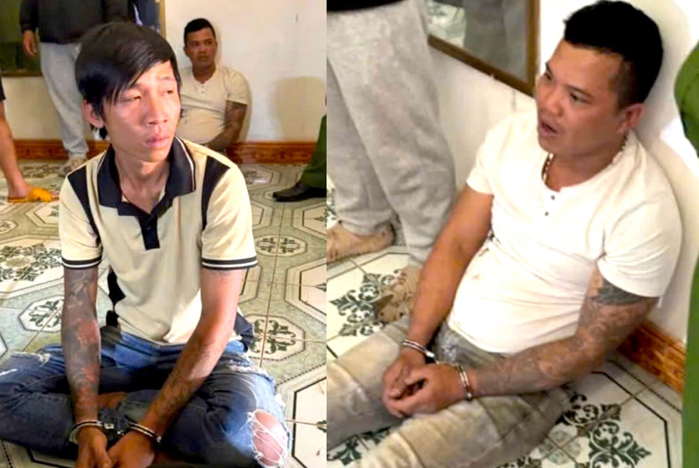 Bat 2 doi tuong,  Gay xon xao,  Gia Lai,  Ngan hang Vietcombank,  Chu tich Vietcombank,  Giam doc Vietcombank anh 1