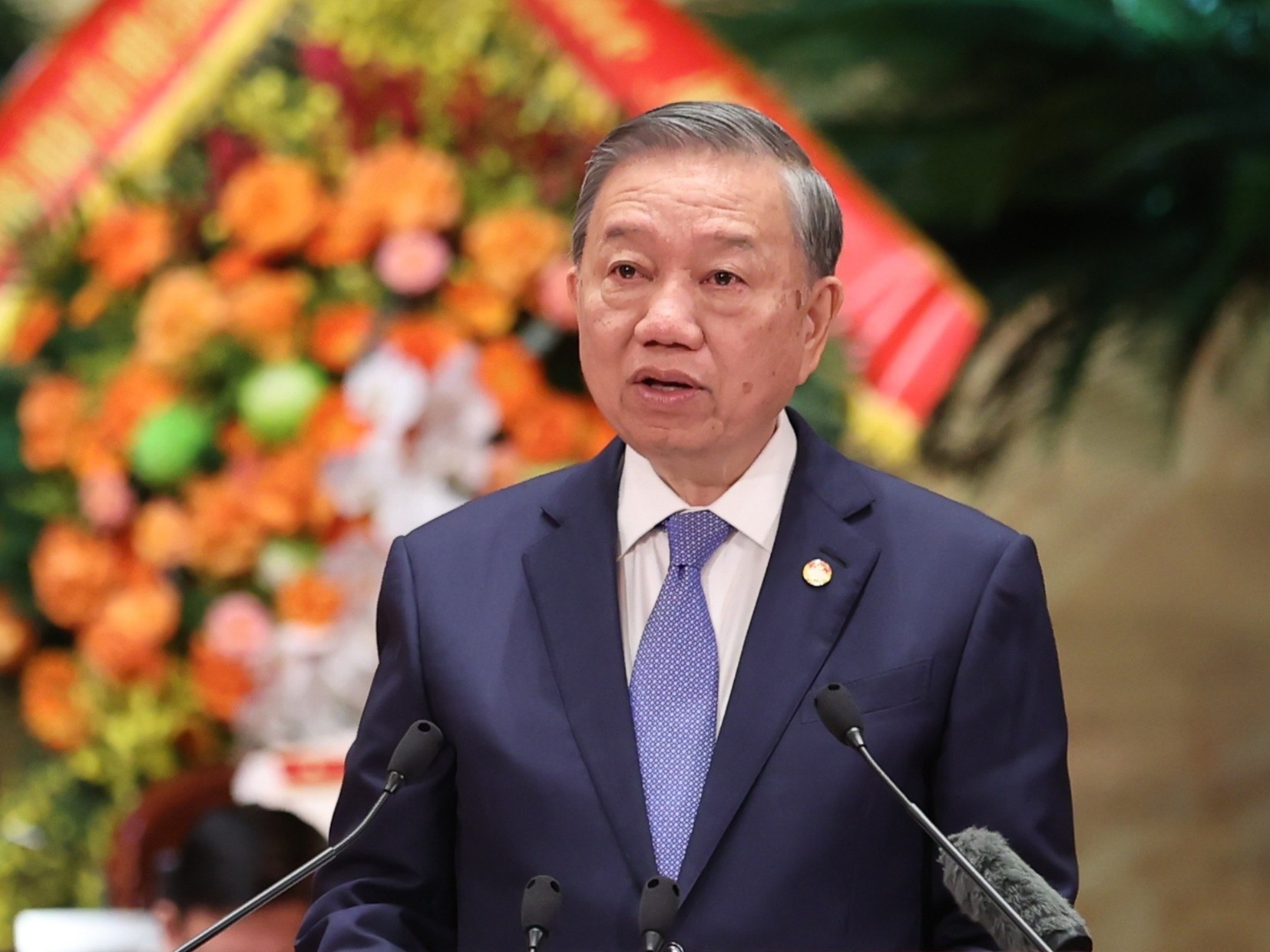 Tong Bi thu, Chu tich nuoc To Lam: Bo may MTTQ tinh gon nhung phai gan dan hon hinh anh