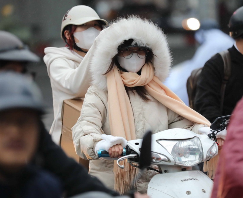 Thoi tiet ngay 23/1: Ha Noi khong mua, troi ret dam, ret hai hinh anh