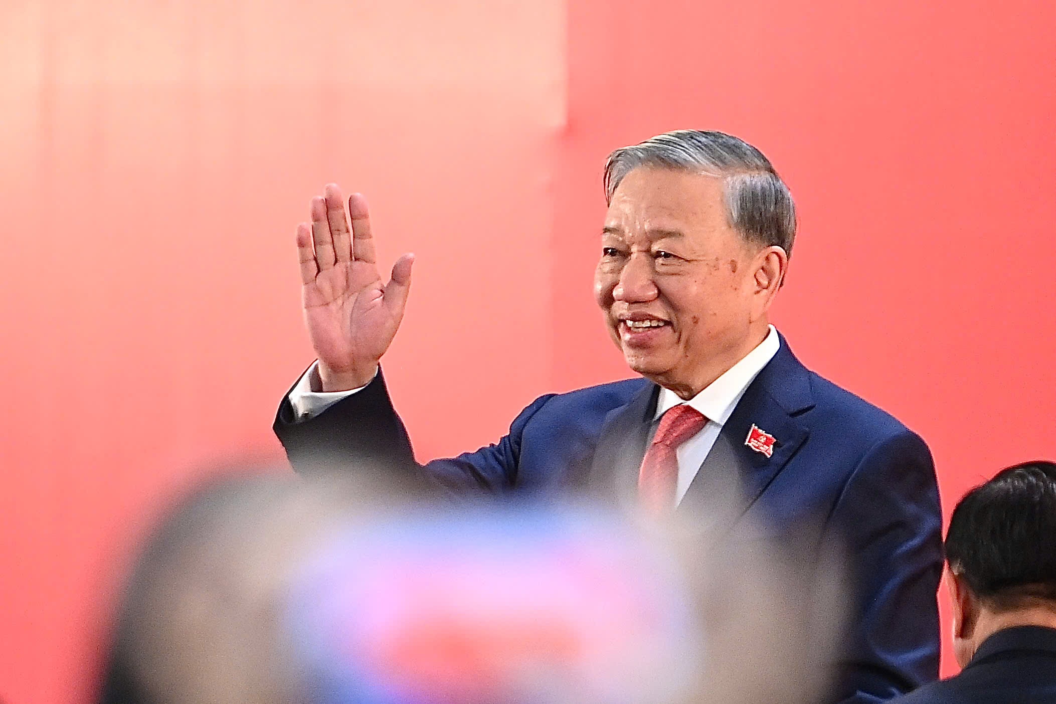 Tong Bi thu To Lam chu tri hop bao quoc te sau Dai hoi XIV hinh anh