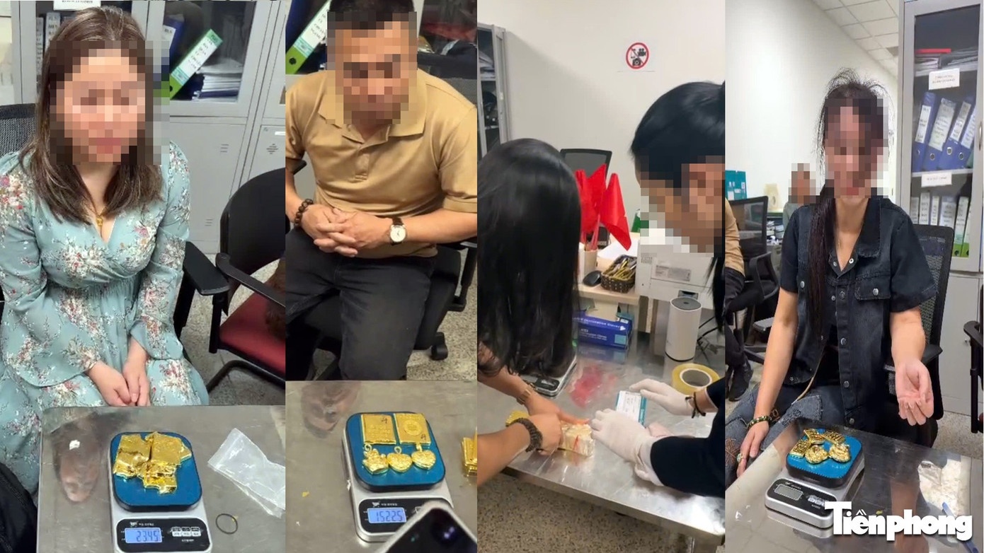 13 kg kim loai,  nghi la vang anh 1