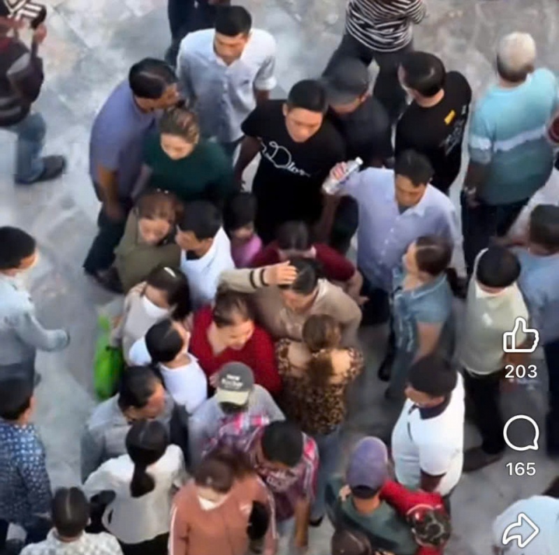 Nhom dan canh,  Giat day chuyen,  Cty Tan Hue Vien,  DN Tan Hue Vien,  Gdoc Tan Hue Vien anh 1