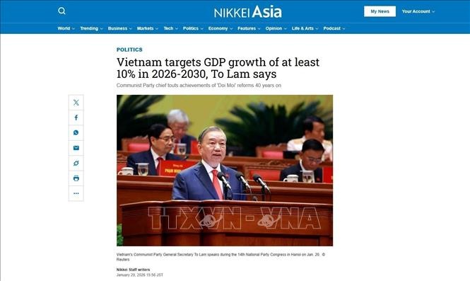 Bao Nhat dua tin dam net ve bao cao cua Tong Bi thu To Lam trinh bay hinh anh