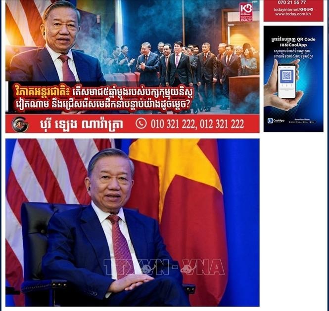 Truyen thong Campuchia an tuong voi muc tieu tang truong 2 con so cua Viet Nam hinh anh