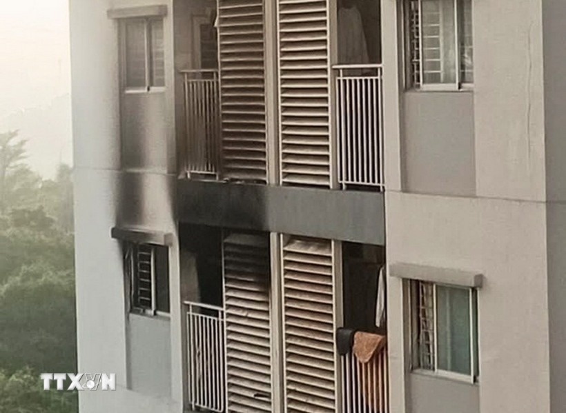 Vu chay chung cu tai TP.HCM: Hai nan nhan da tu vong hinh anh