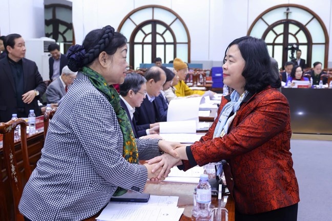 Thong nhat danh sach 217 dai bieu o Trung uong ung cu DBQH hinh anh