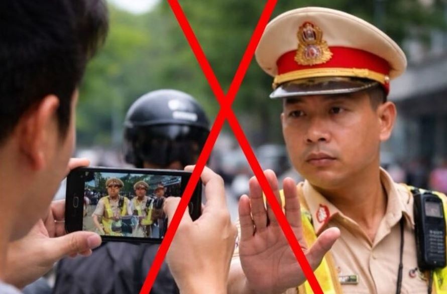 Tin don 'de xuat phat 5 trieu nguoi tu y quay CSGT' la bia dat hinh anh