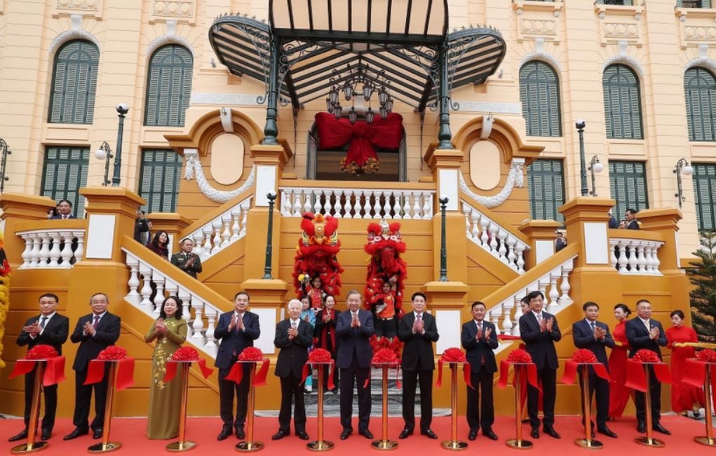 Khanh thanh cong trinh Tru so lam viec Co quan Chu tich nuoc hinh anh