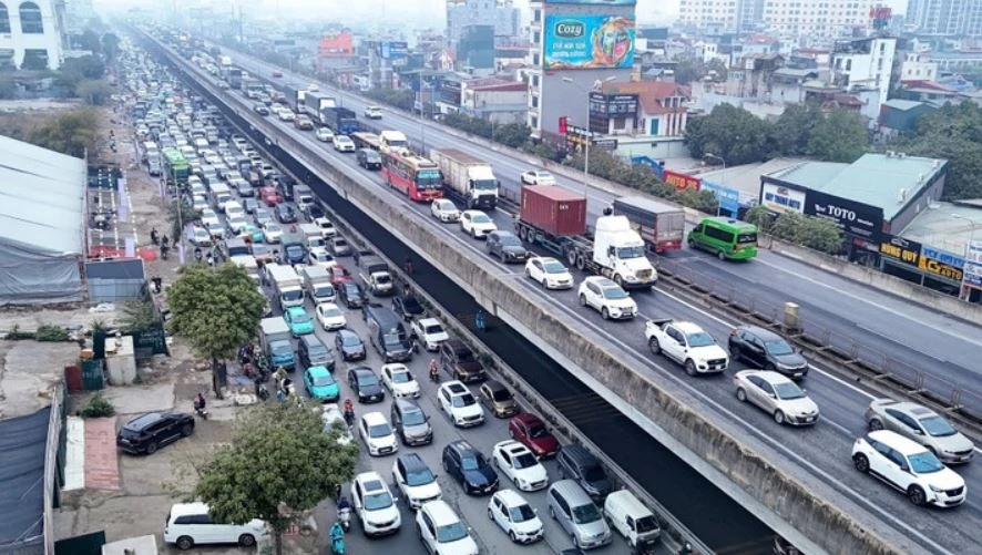 Ha Noi mat 1,2 ty USD/nam vi un tac giao thong hinh anh