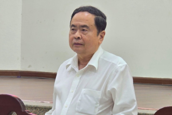 Chu tich Quoc hoi kiem tra cong tac chuan bi bau cu tai Vinh Long hinh anh