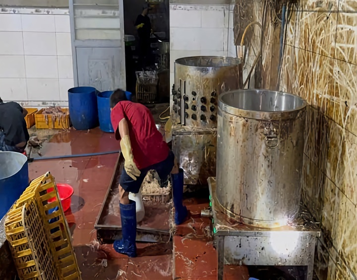 Phat hien 10 tan thit ga khong nguon goc, xuat xu tai Nha Trang hinh anh