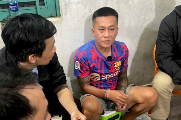 Hinh anh nghi pham trong vu cuop ngan hang tai Gia Lai hinh anh