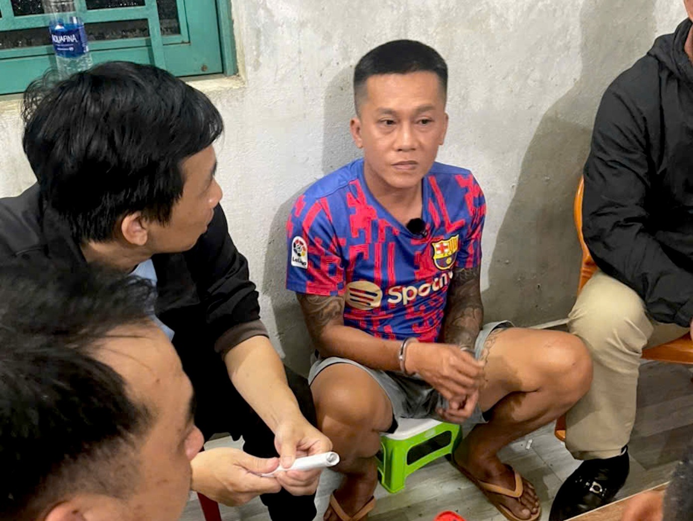 Cuop ngan hang Vietcombank,  Giam doc Vietcombank,  Chu tich Vietcombank,  Vietcombank Gia Lai anh 3