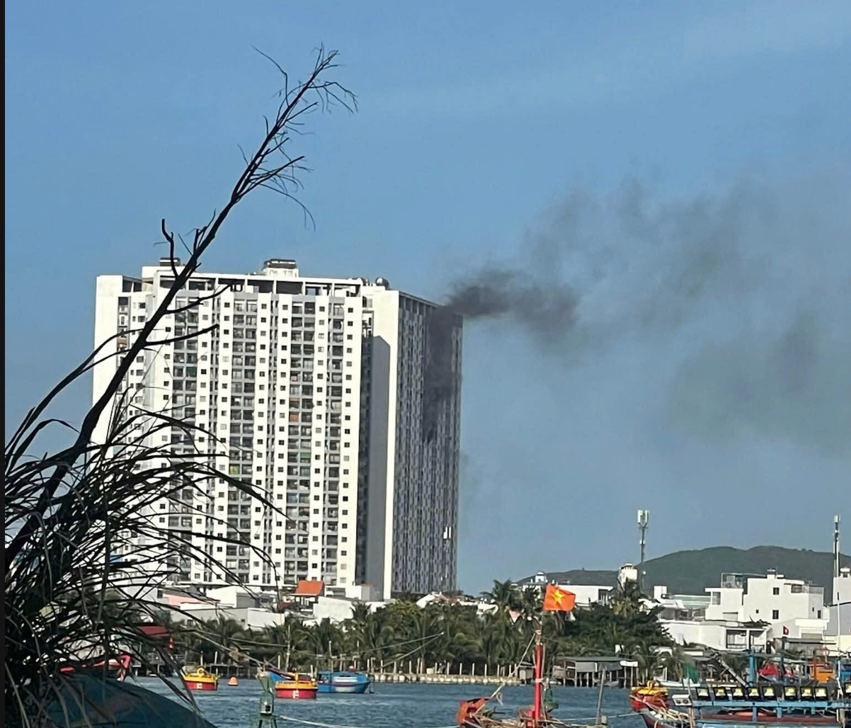 Chay chung cu o Nha Trang hinh anh