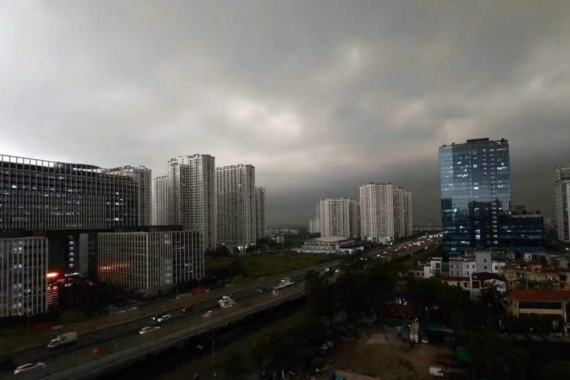 Khong khi lanh tran xuong mien Bac hinh anh