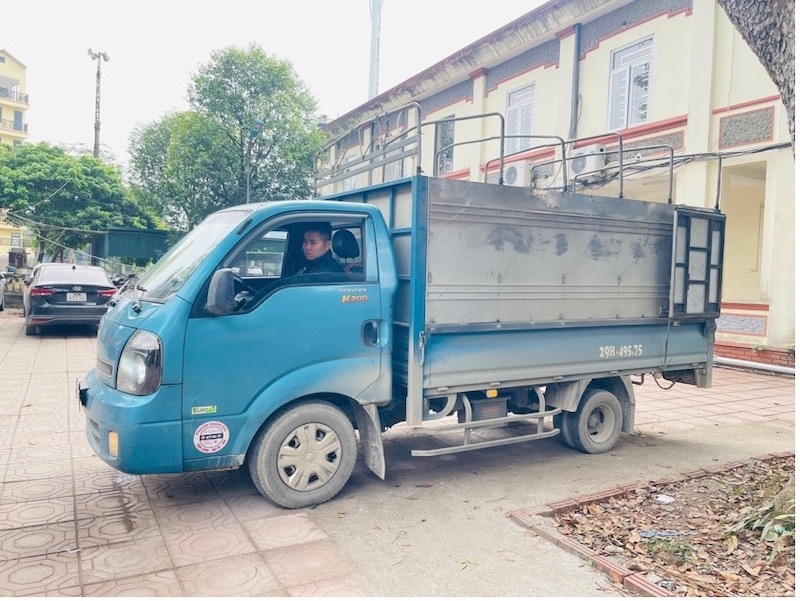 Danh tinh lai xe gay tai nan chet nguoi o dai lo Thang Long roi tron hinh anh