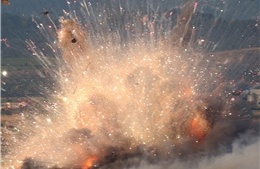 No tai cua hang phao hoa o Trung Quoc, 12 nguoi thiet mang hinh anh