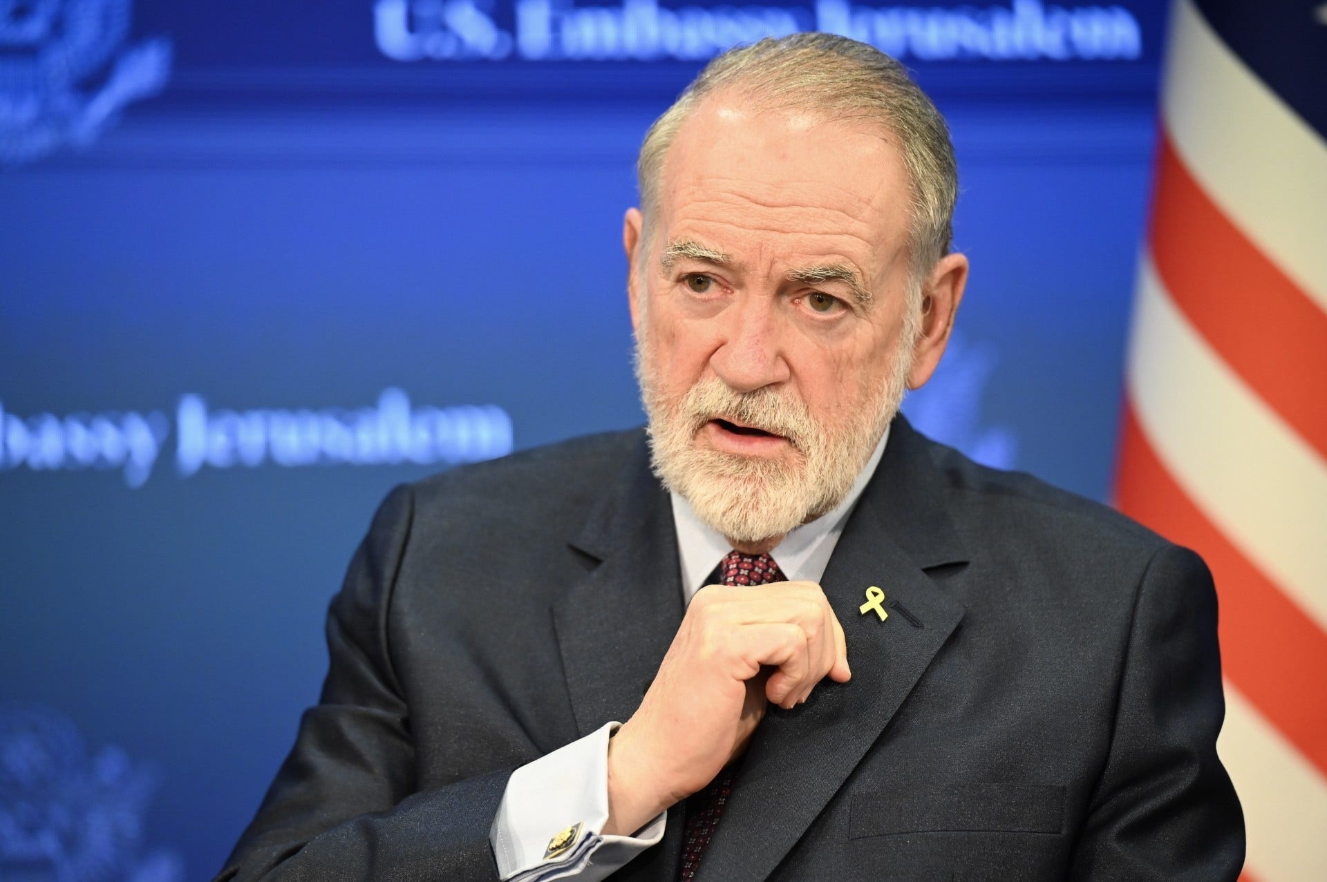 The gioi A Rap va Hoi giao noi gian voi phat bieu cua Dai su My hinh anh