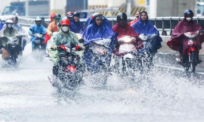 Du bao thoi tiet ngay 26/2: Mien Nam mua trai mua, mien Bac mua to hinh anh