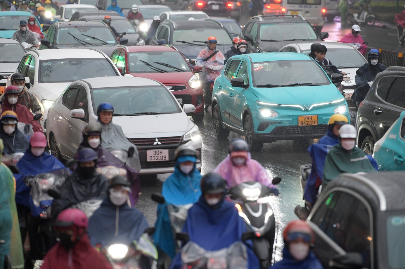 Tu dem nay, mien Bac chuyen mua ret hinh anh