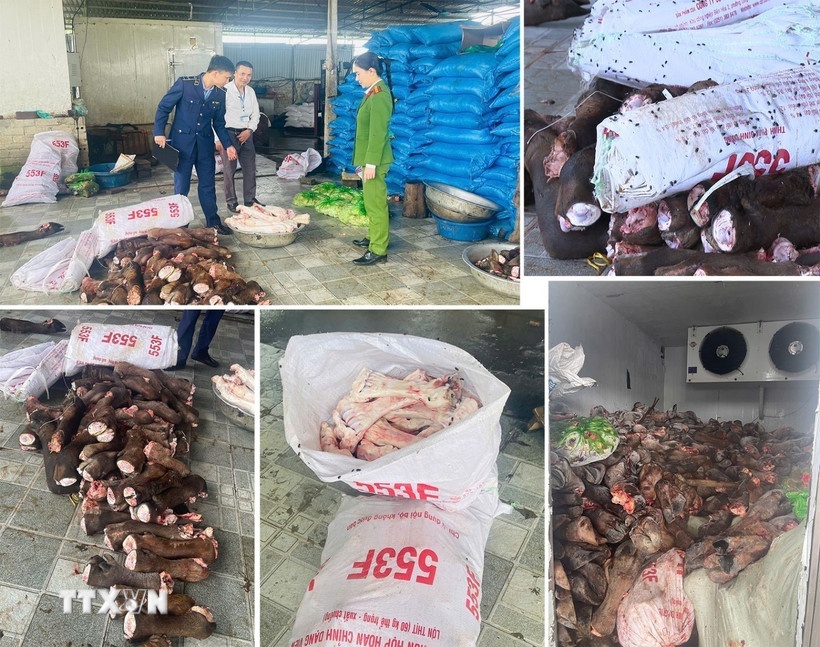 Phat hien,  gan 6 tan,  thuc pham ban,  Thanh Hoa anh 1