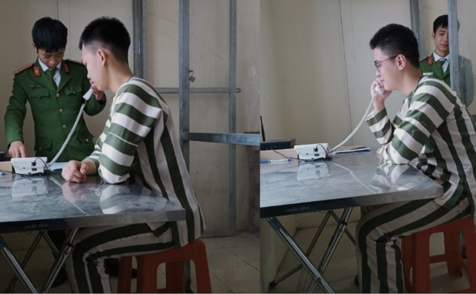 Bo Cong an de xuat cho pham nhan goi video mien phi voi nguoi than hinh anh