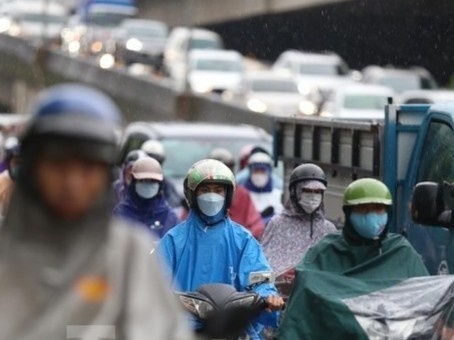 Khong khi lanh se gay mua ret o mien Bac hinh anh