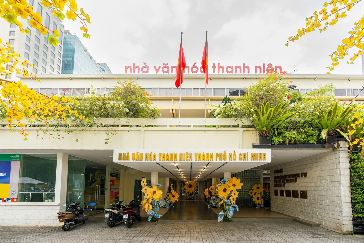 Nha van hoa Thanh nien TP.HCM tam dong cua hinh anh