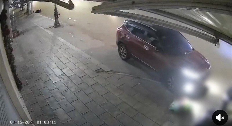 Trieu tap tai xe,  Lao xe via he anh 1