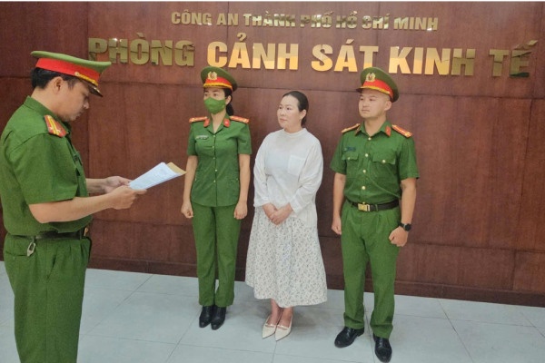 Bat tam giam nu dai gia bat dong san Nguyen Ngoc Tien hinh anh