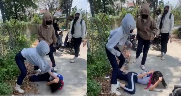 Cong an Dong Nai vao cuoc vu hoc sinh danh nhau hinh anh