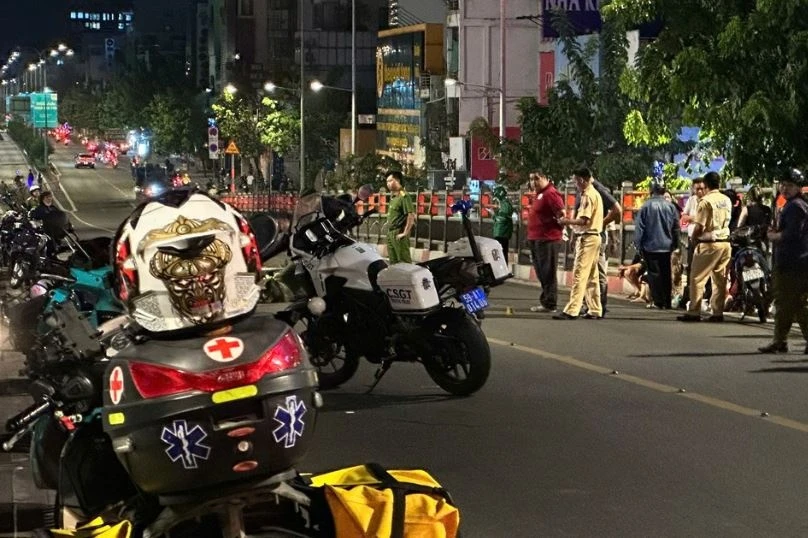 Tai nan lien hoan o khu san bay Tan Son Nhat, mot nguoi tu vong hinh anh