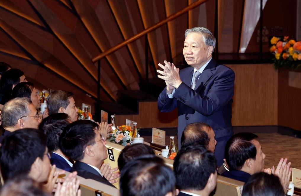 Phat bieu cua Tong Bi thu tai Le ky niem 80 nam nganh The duc The thao hinh anh