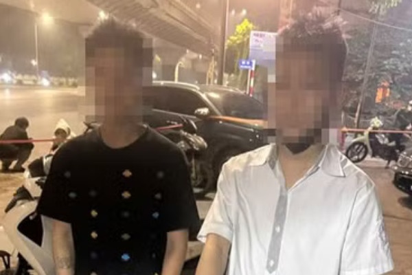 Mang dao 'phong than', thieu nien bi luc luong 141 phat hien hinh anh