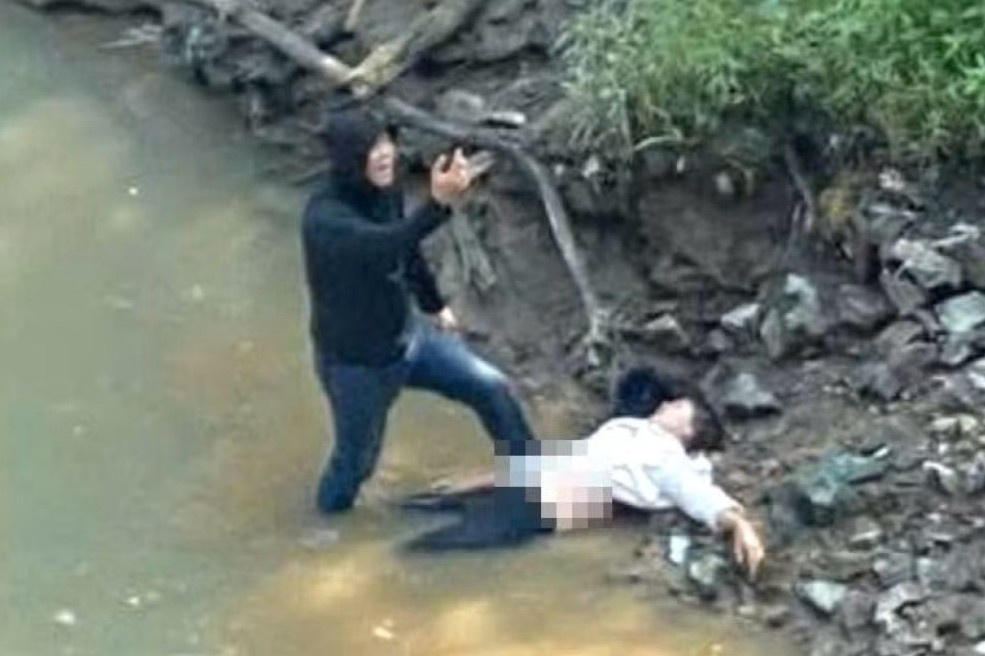 Co gai nhay song Serepok, chang trai lao minh xuong cuu hinh anh