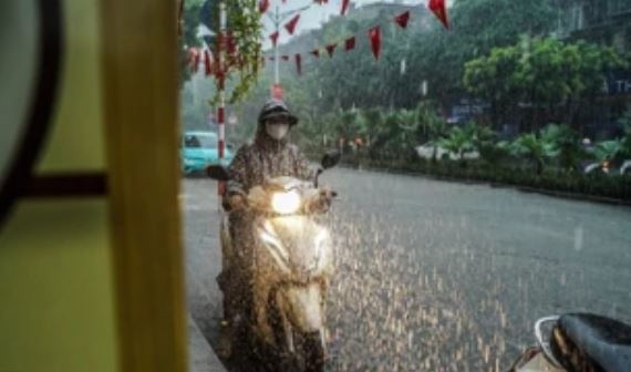 Mien Bac don khong khi lanh vao dau thang 4 hinh anh