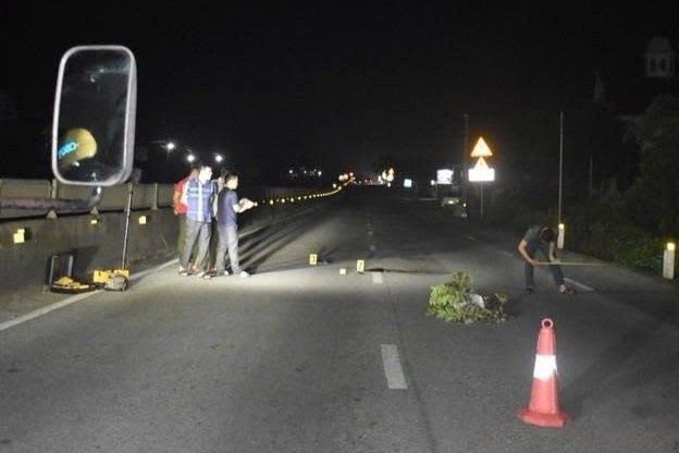 Tim nhan chung vu nam thanh nien tu vong tren quoc lo hinh anh