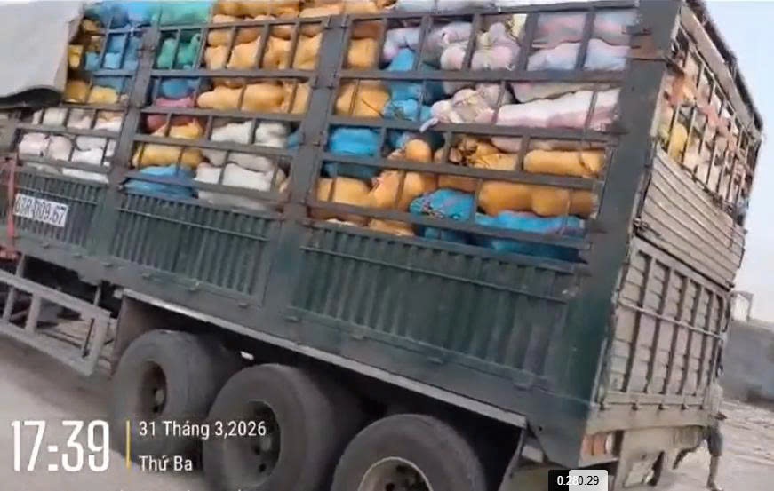 Clip xe chay qua kho tren cao toc Phan Thiet - Vinh Hao hinh anh