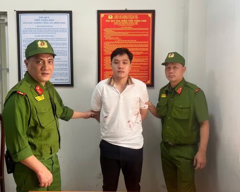 tan cong tai xe,  khu Linh Dam anh 1