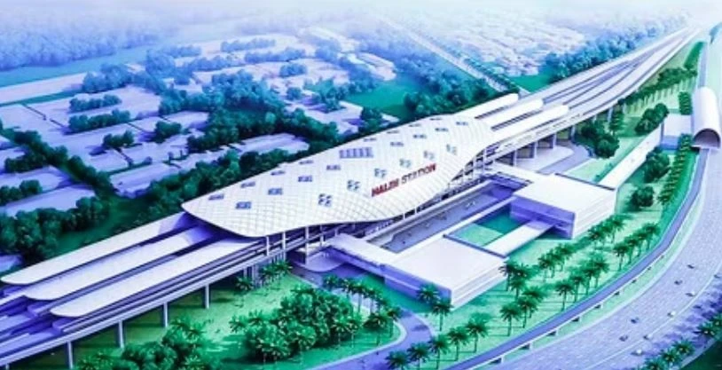 Du an duong sat toc do cao Bac - Nam phan chia thanh 17 du an doc lap hinh anh