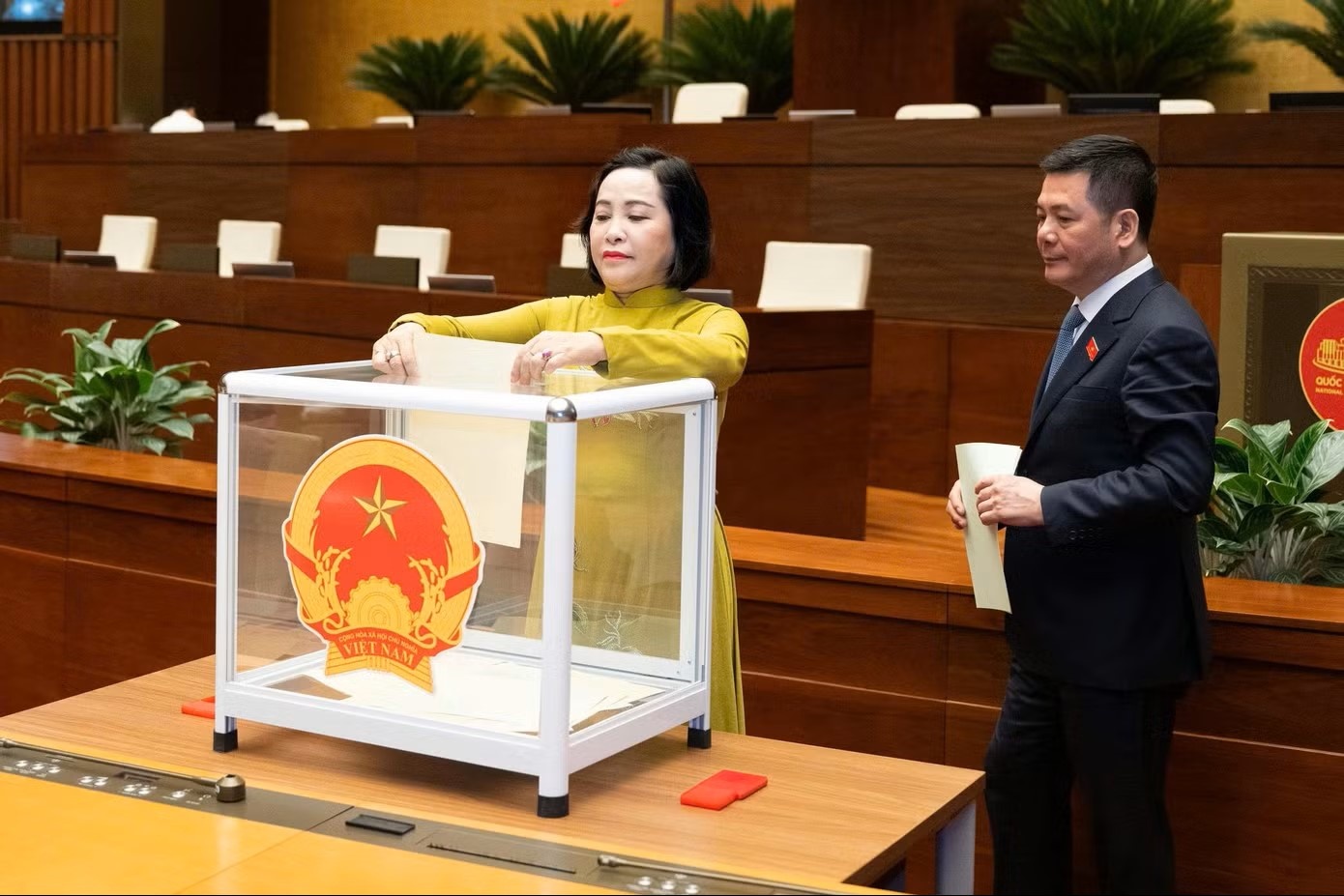 Phe chuan bo nhiem 8 tham phan Toa an nhan dan Toi cao hinh anh