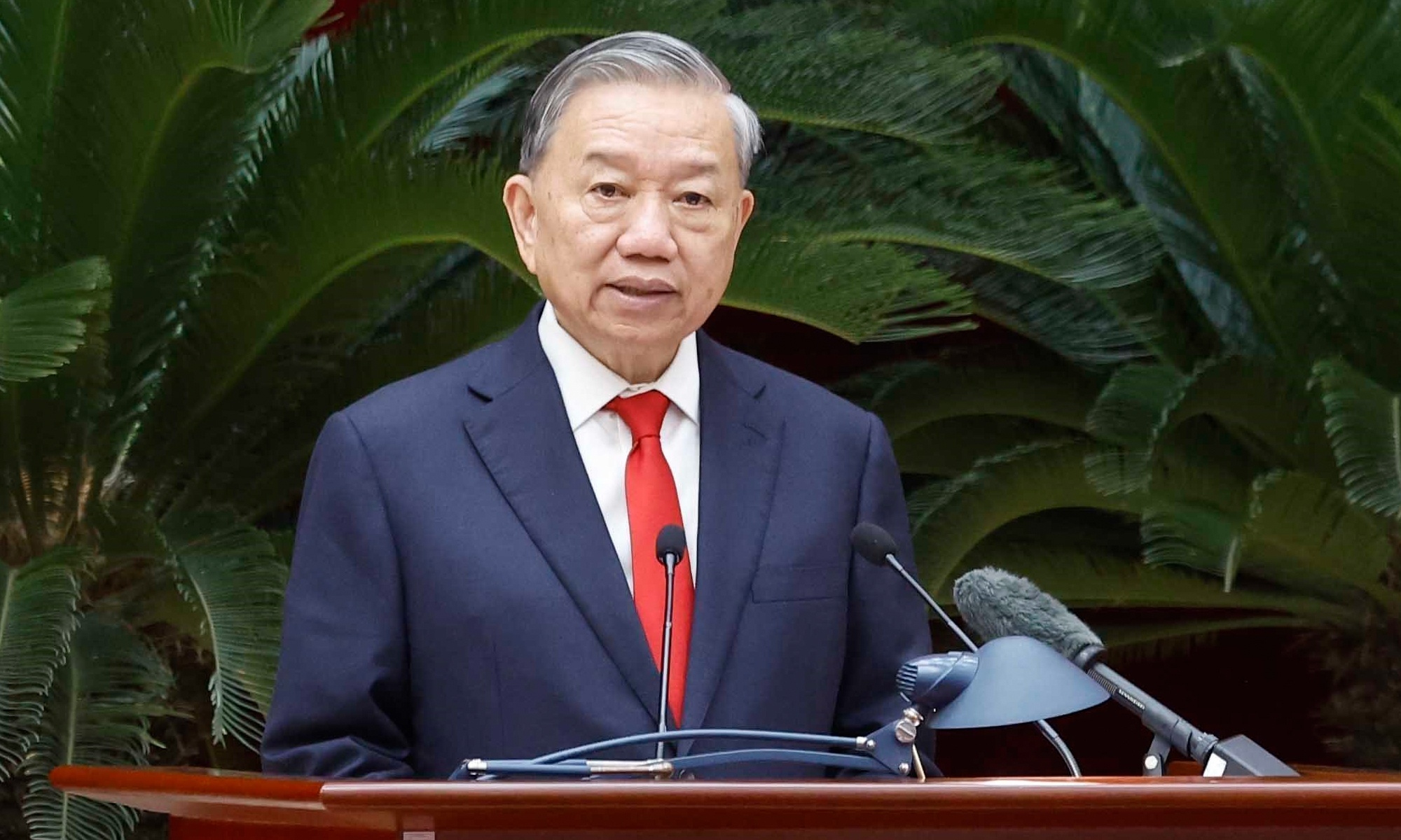 Tong Bi thu, Chu tich nuoc tai cu Bi thu Quan uy Trung uong hinh anh