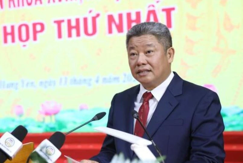 Ong Nguyen Manh Quyen duoc bau lam Chu tich UBND tinh Hung Yen hinh anh