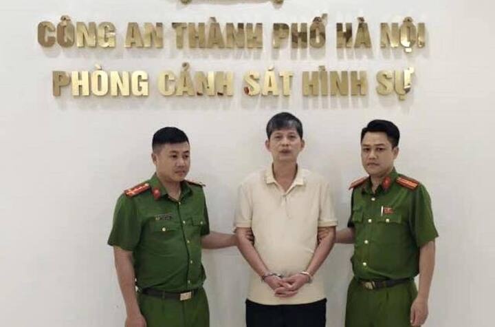 Bat giam,  nguoi dan ong,  do oto chan barie,  chung cu Hinode anh 1