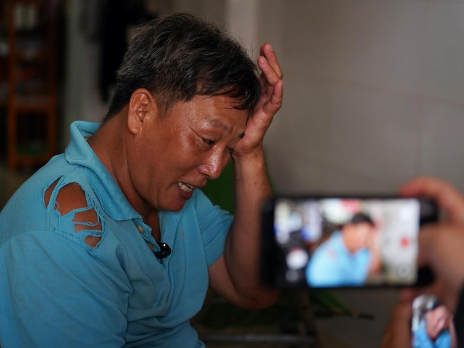 Phut bat luc nghe keu cuu trong vu chay 2 nguoi tu vong o TP.HCM hinh anh