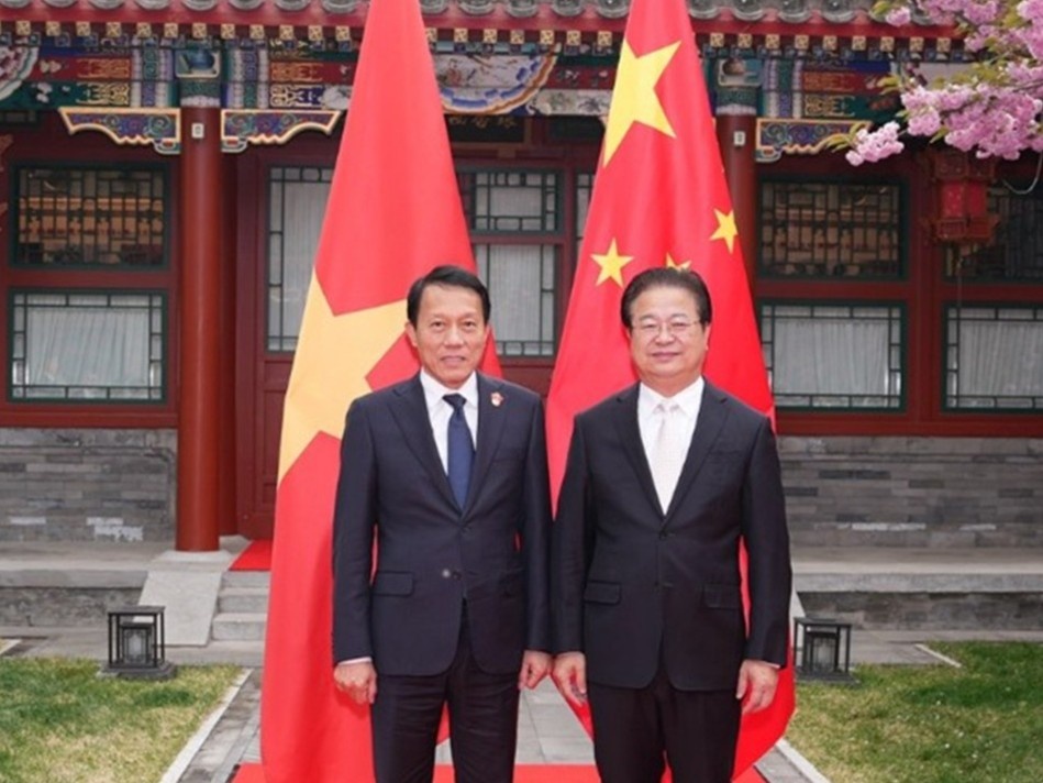 Tang hop tac giua Bo Cong an va cac co quan an ninh, phap luat TQ hinh anh