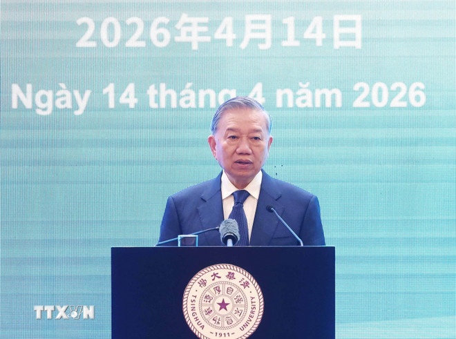Phat bieu cua Tong Bi thu, Chu tich nuoc To Lam tai Dai hoc Thanh Hoa hinh anh